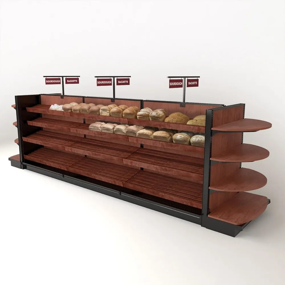 China Supermarket Wooden And Steel Luxury Gondola Shelving - Buy Gondola  Supermarket Steel Shelf,Gondola Shelving,Used Supermarket Shelves Product  on Alibaba.com