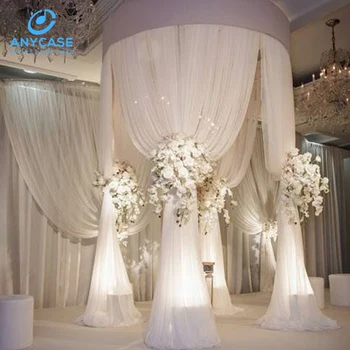Church White Curtains Backdrop Pipe And Drape For Wedding Buy