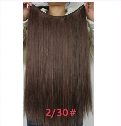 50 g перевёрнутый в синтетический волос наращивание высокая сопротивление парики длина 22 - 24 дюйма 2 #