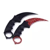Hunting Knife CS GO Tactical Claw Neck Knife Camp Hike Outdoor Self Defense Offensive Hunting Survival Tools Knife