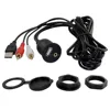 USB/AUX 2RCA cable with Mounting Bracket