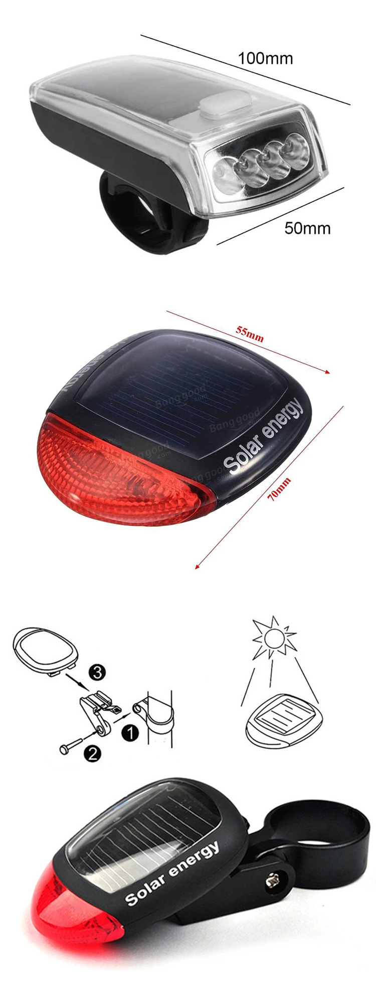 solar tail light