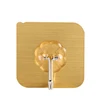 Home storage organizer easy to use plastic adhesive strong sticky plastic hook magic wall hook