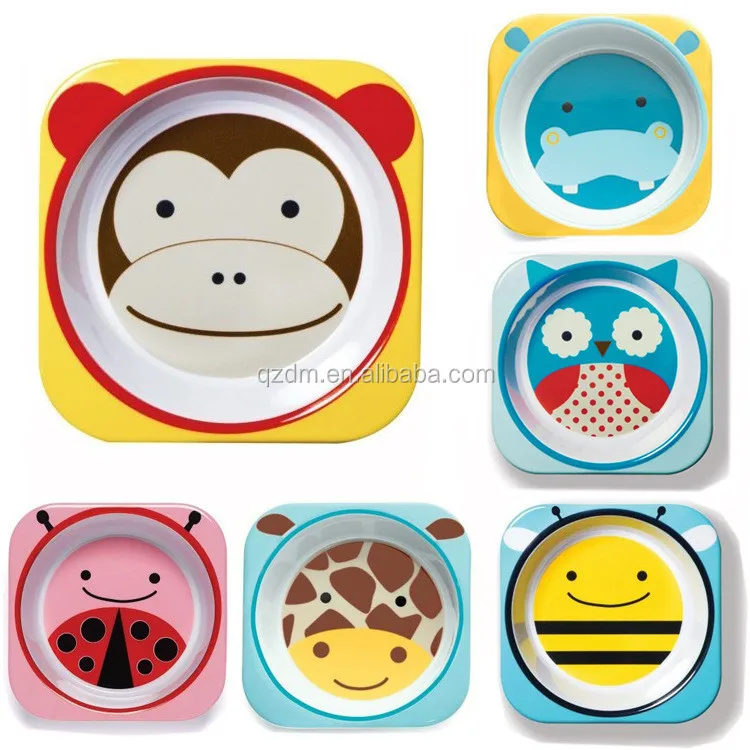Girls Melamine Food Plate