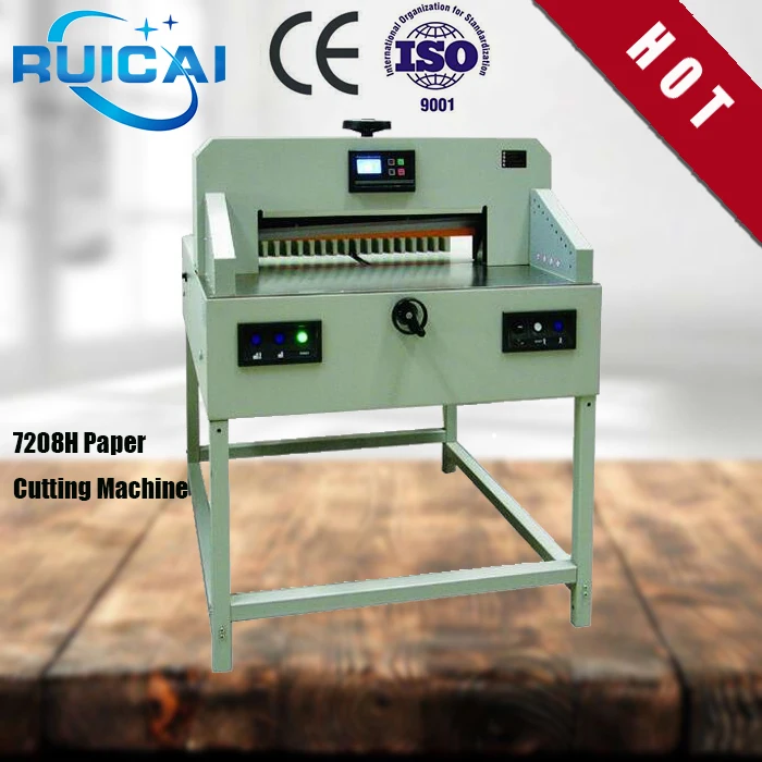 7208h A1 Size 36 Inches Double Hydraulic Double Guide Plc Computer