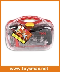 Hot selling 19 PCS ABS Plastic Toy Mechanic Real Tool Set for Kids