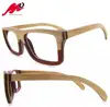 High quality unisex age bamboo designer wood eyeglasses frames made in china