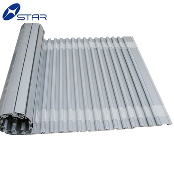 Vertical Or Horizontal Roller Shutter Aluminum Tambour Door Up