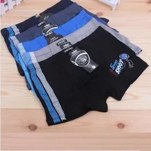 5 Pcs/Lot Bamboo Fiber Children Underwear Sports Boys Shorts Panties Kids Boxer Briefs