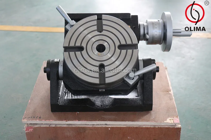 8/" Precision Tilting Rotary Table