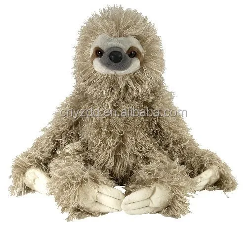 hanging sloth stuffed animal