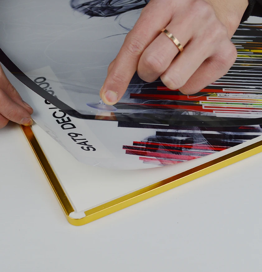 Aluminum Plastic Poster Frame Edging A0 Poster Frame