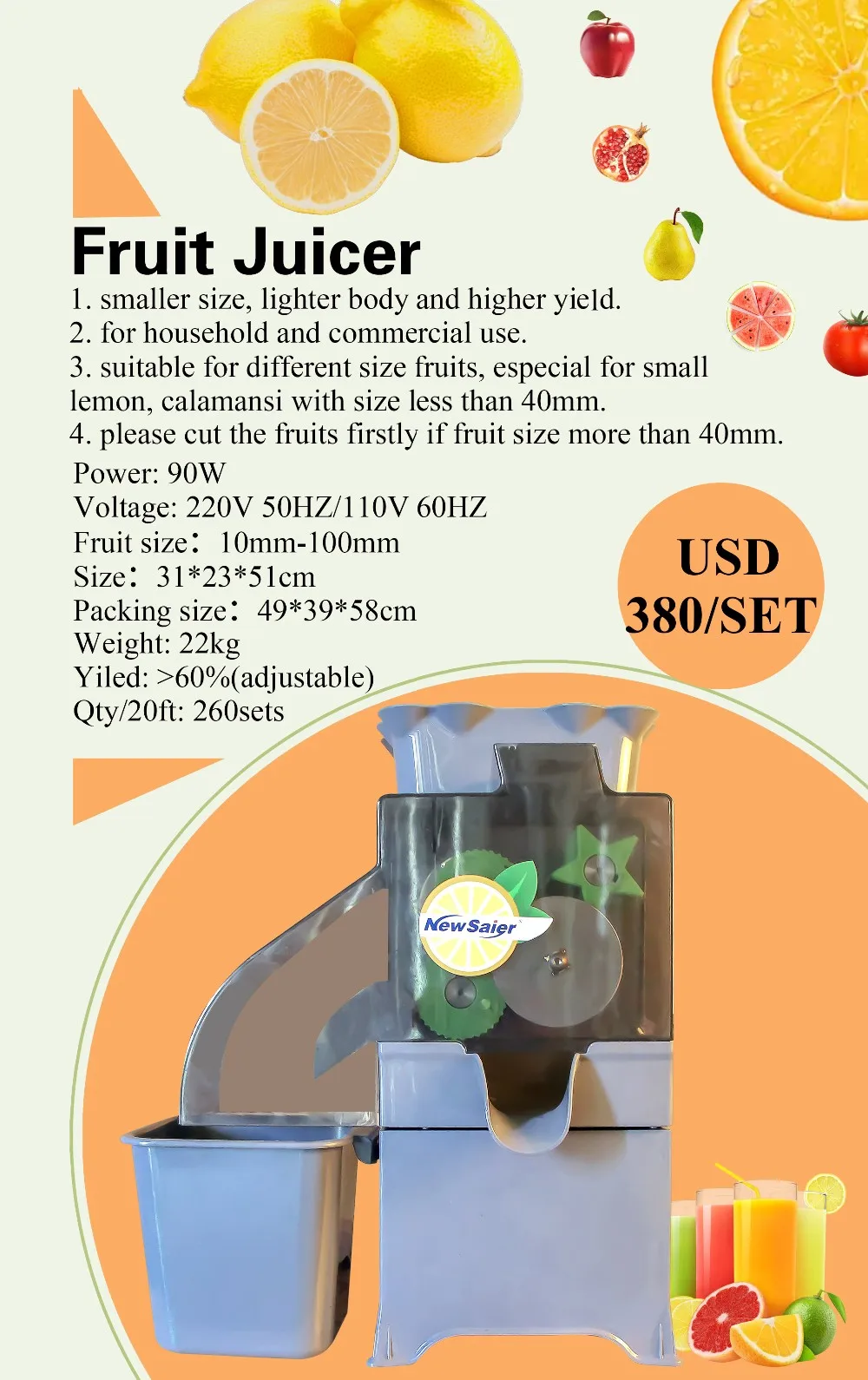automatic orange juice machine citrus lemon juice machine Products from