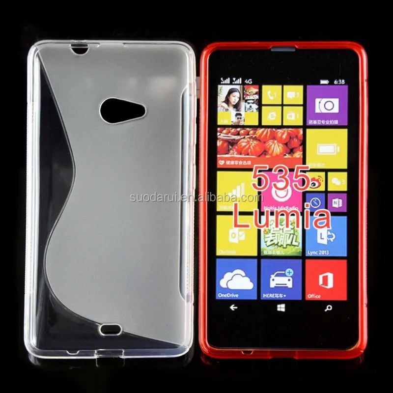 Mix Color For Microsoft Lumia 535 Tpu Gel Case S Line Cover For