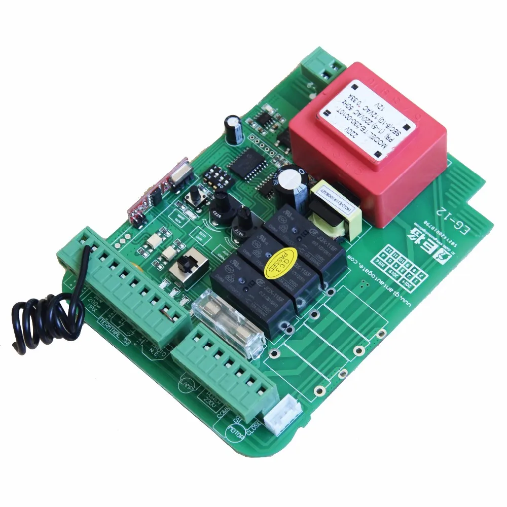 NSEE EG12 110/220V Circuit Control Board PCB Automatic Slide Gate Door Operator 