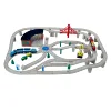 wooden train set ho s cale model train 3d train driving simulator games with orbits for kids