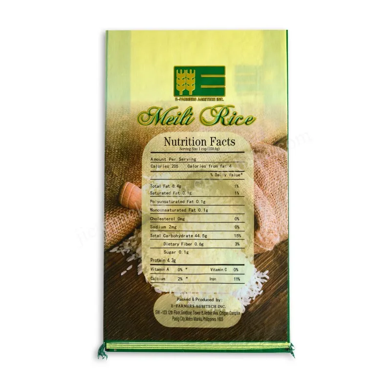 Design Printing Kg Plastic Sack Pp Woven Rice Packing Bag For Philippines Buy Pp Woven Rice