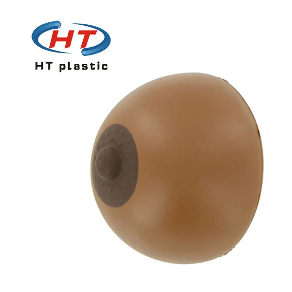 breast shaped stress ball