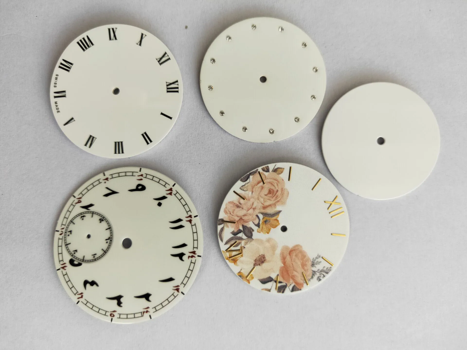 China Factory Vintage Silver Watch Dial Making,Custom Wrist Watch Dial