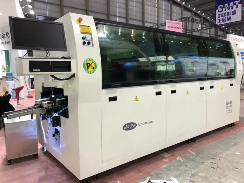 Hot sale Fully Automatic Dual Wave soldering machine For PCBA Machine Line N450