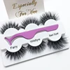 wholesale vendor 3D mink eyelashes 3 pairs lash trays with tweezers Mink Eyelashes set