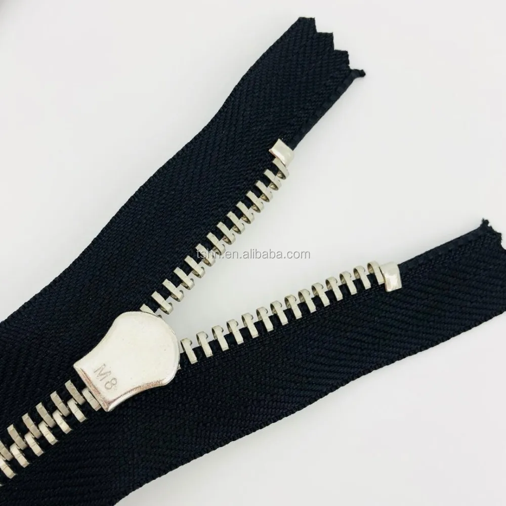 High Quality 8 Metal Zipper For Bag,Customs Zipper Size Bag