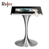 Innovative media products LCD digital menu restaurant touch table