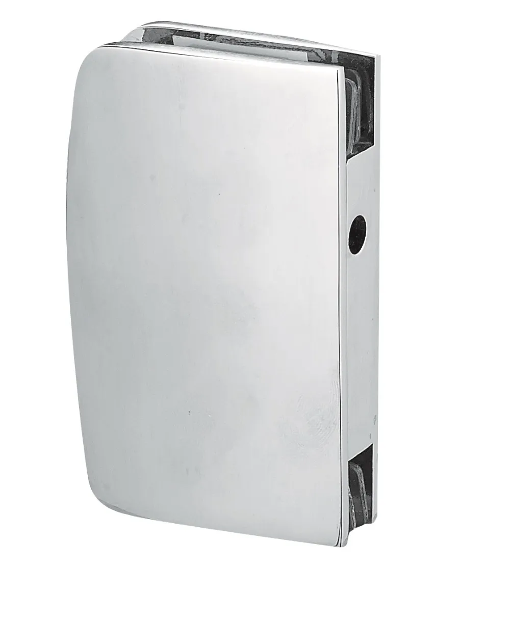 shower room/bathroom frameless glass door latch locking, stainless
