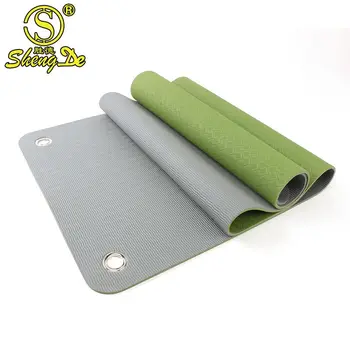 yoga mats with eyelets