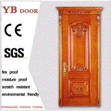 Отель Проект украшения полный деревянные двери одноцветное core белая вишня Древесины Офисные с стекло Видение панель