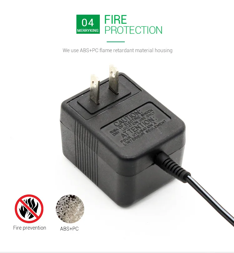 Class 2 Ac/dc Adaptor Linear Transformer 120vac To 9vdc 12vdc 500ma