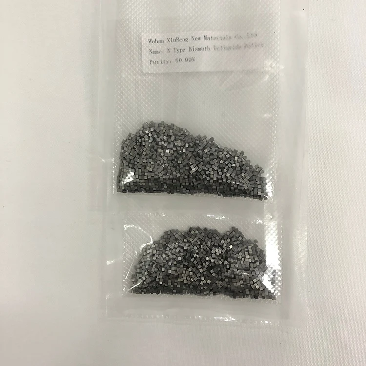 Thermoelectric Material Bi2Te3 N P Type Bismuth Telluride Pellets with Ni and Sn Plated(id