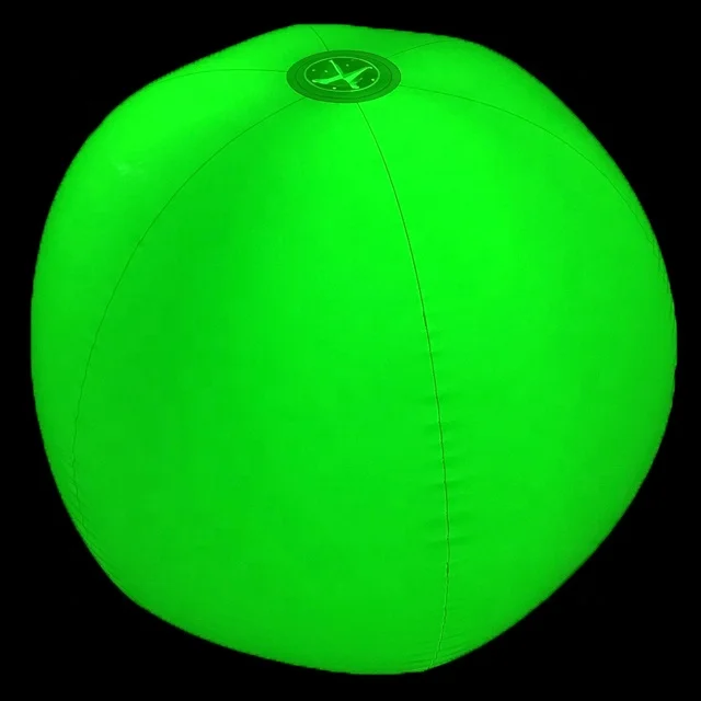 DMX Wireless White Outdoor Inflatable PVC LED Beach Ball