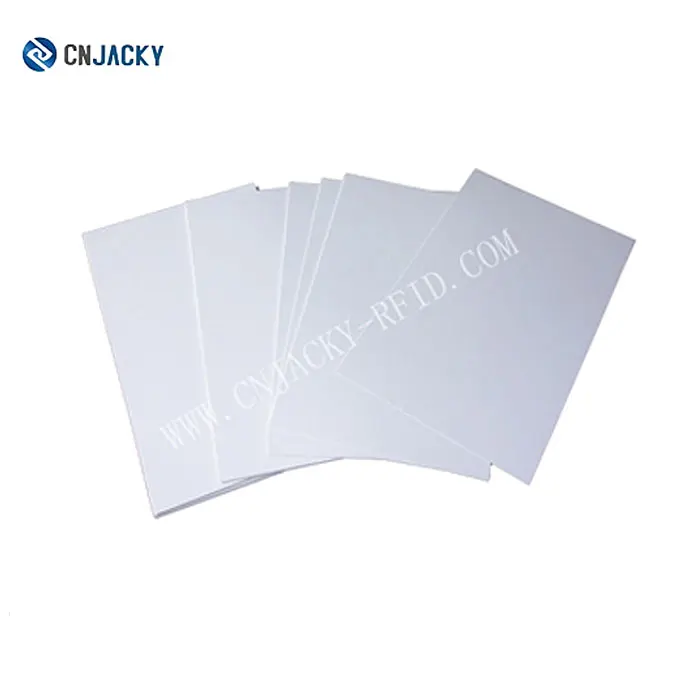 A3 A4 Size White Hp Indigo Digital Printing Pvc Sheet / Waterproof