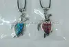Personalized turtle pendant necklace with opal shell,Abaloe shell promotion gift,Paua shell souvenirs