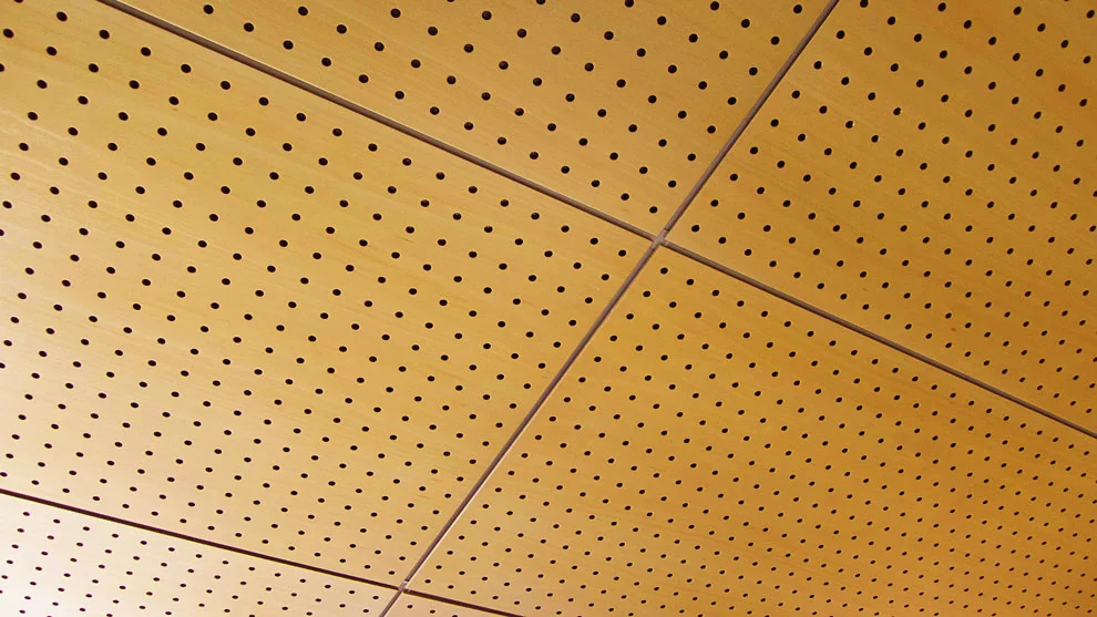 wood and cement wool acoustic penal