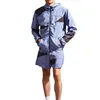 OEM Service Custom Logo Men Solid Runner Windbreaker Jackets