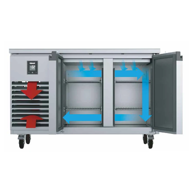 CE Heavy Duty Upright Industrial Refrigerator and Freezer
