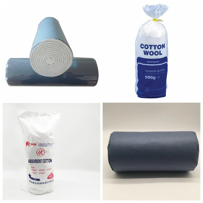 Cotton wool roll Nama and Medical Materials&Accessories Properties surgical cotton roll