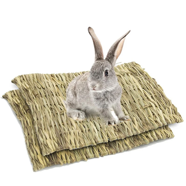For Rabbit Small Animals Handmade Chew Toy Timothy Hay Grass Mat Bed Buy Grass Mat,Hay Mat