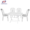 Promotional plastic dining table and chair