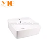 2018 New design sanitary ware prices white color ceramic mini wash basin