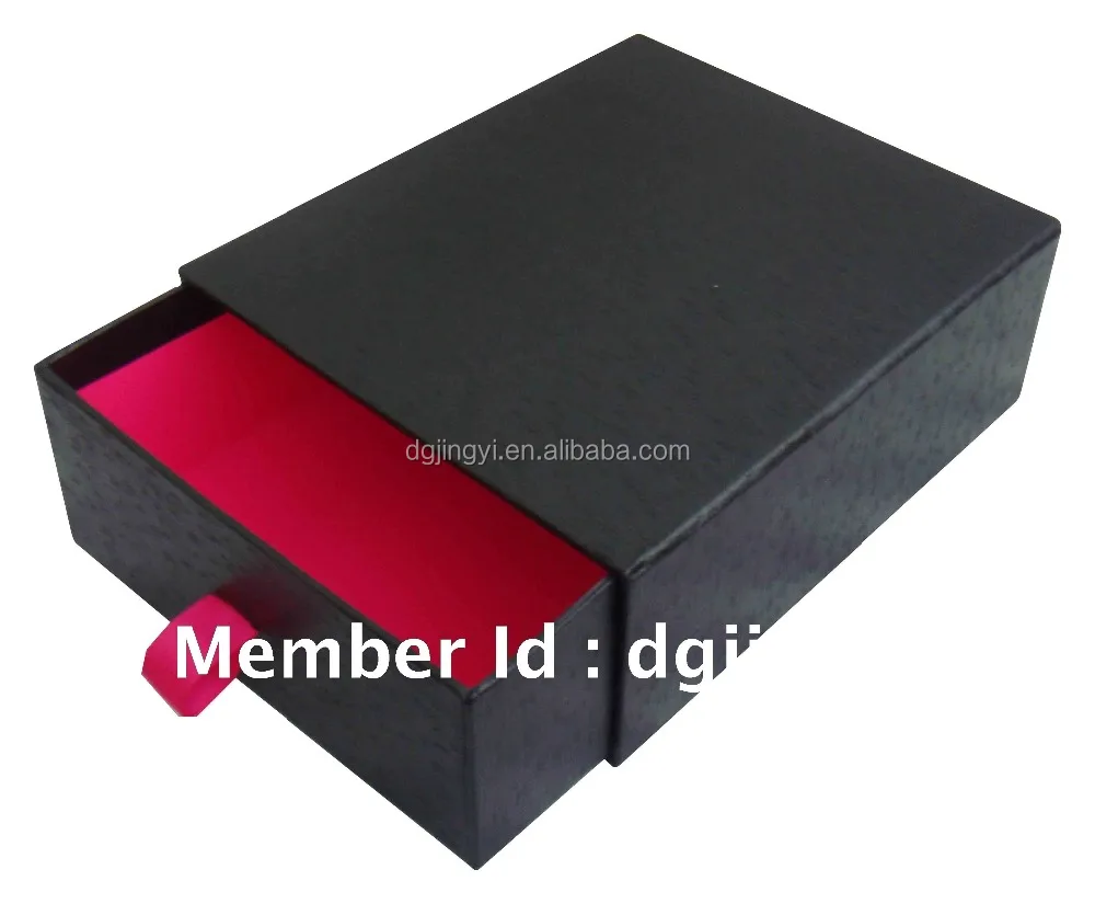 Plain Black Drawer Packaging Box Tool Box Drawer Slides Buy
