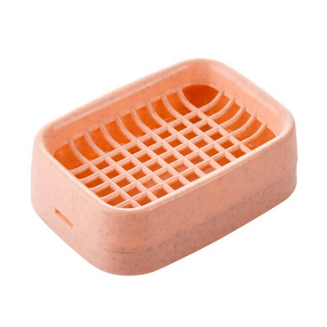 fengg2030shann Double draining soap dish soap holder bathroom toilet wash plastic soap box soap care. Soap box Soap box Bathroom soap box Soap box