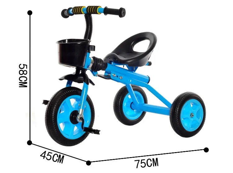 Baby Folding 3 Wheel Bike With Iron And Steel Tube Celled Kids Folding ...