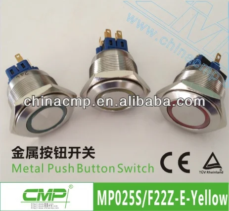 Led付スイッチダブルアクション( 直径: 25mm)-押しボタンスイッチ問屋・仕入れ・卸・卸売り