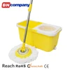 New Products Mop with Foldable Plastic Bucket Divided Mop Bucket