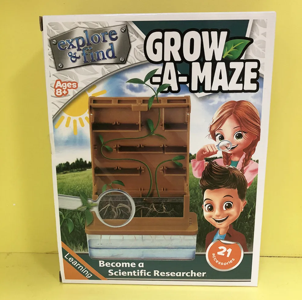 STEM and science kit and education series plant war maze science experiment physics puzzle