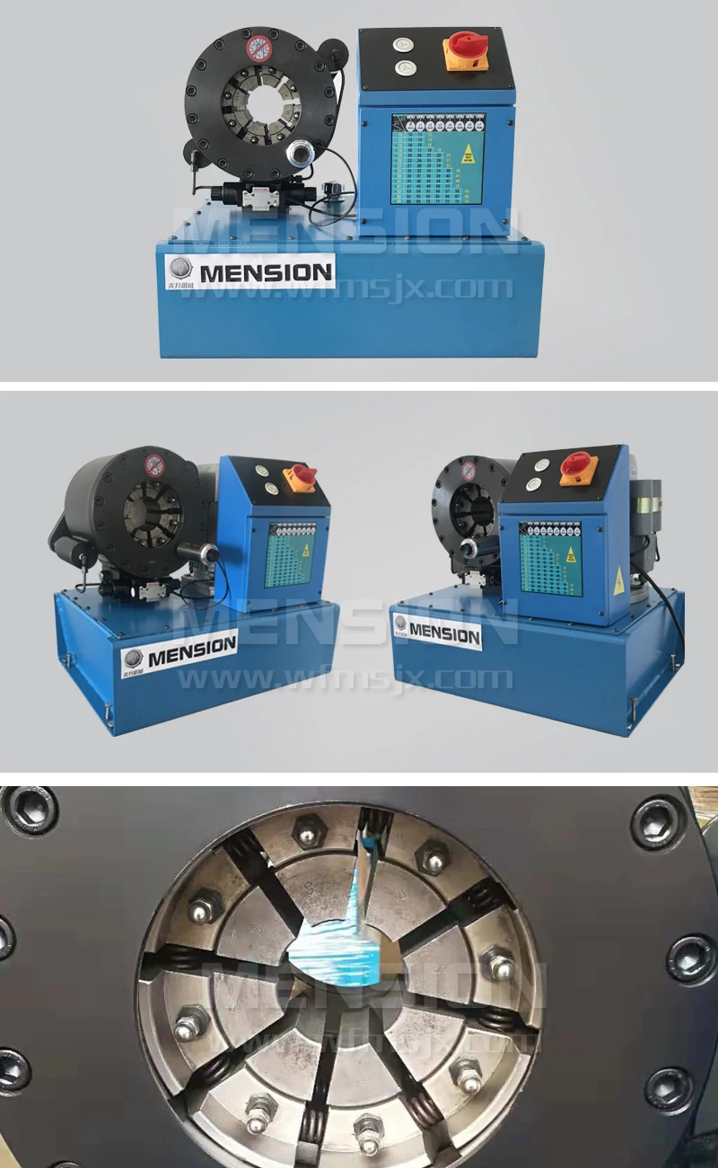 Hydraulic Hose Clamp Mse130 Hydraulic Insulator Crimping Machine With