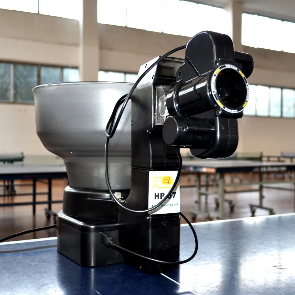 automatic ping pong ball machine table tennis robot for training
